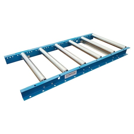 Ultimation Gravity Roller Conveyor, 1.5in Dia. Rollers, 18in W x 3 L URS14G18-6-3